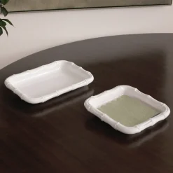 New VIDA Bamboo Guest Towel Holder (White) GARDEN Bamboo|View All Vida