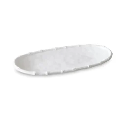 Hot VIDA Bamboo Medium Oval Platter (White) View All Vida|VIDA Bamboo