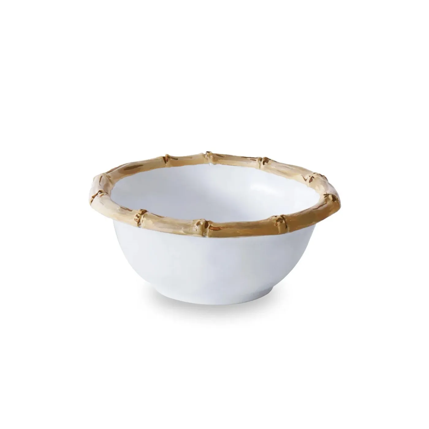 Hot VIDA Bamboo Small Dip Bowl (White and Natural) GARDEN Bamboo|View All Vida