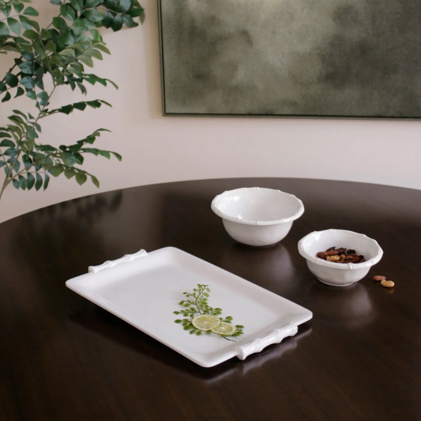 Hot VIDA Bamboo Small Dip Bowl (White) GARDEN Bamboo|View All Vida