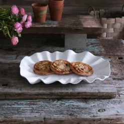 New VIDA Bloom Large Oval Platter (White) View All Vida|VIDA Bloom