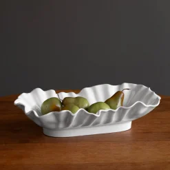 New VIDA Bloom Large Rectangle Bowl (White) View All Vida|VIDA Bloom