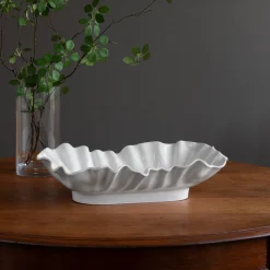 New VIDA Bloom Large Rectangle Bowl (White) View All Vida|VIDA Bloom