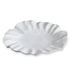Hot VIDA Bloom Large Round Platter (White) View All Vida|VIDA Bloom