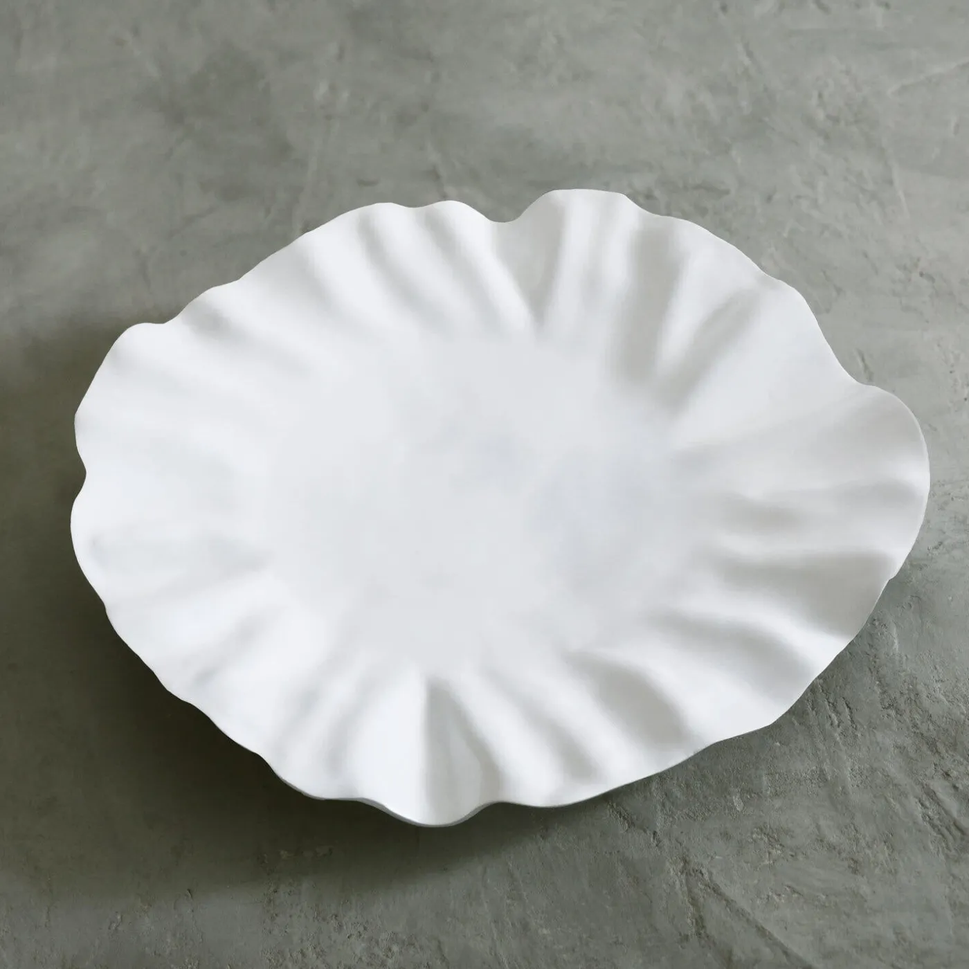 Hot VIDA Bloom Large Round Platter (White) View All Vida|VIDA Bloom