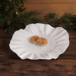 Hot VIDA Bloom Large Round Platter (White) View All Vida|VIDA Bloom