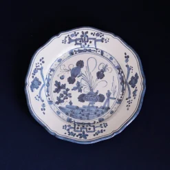 Hot VIDA Faenza 11" Dinner Plate Set of 4 White and Blue View All Vida|Dinnerware