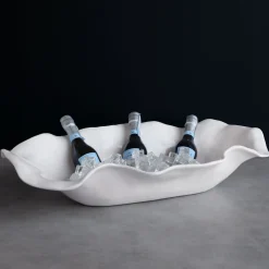 Outlet VIDA Havana Extra Large Oval Centerpiece (White) View All Vida|VIDA Havana