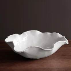 Sale VIDA Havana Extra Large Round Centerpiece (White) View All Vida|Centerpiece