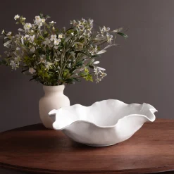 Sale VIDA Havana Extra Large Round Centerpiece (White) View All Vida|Centerpiece