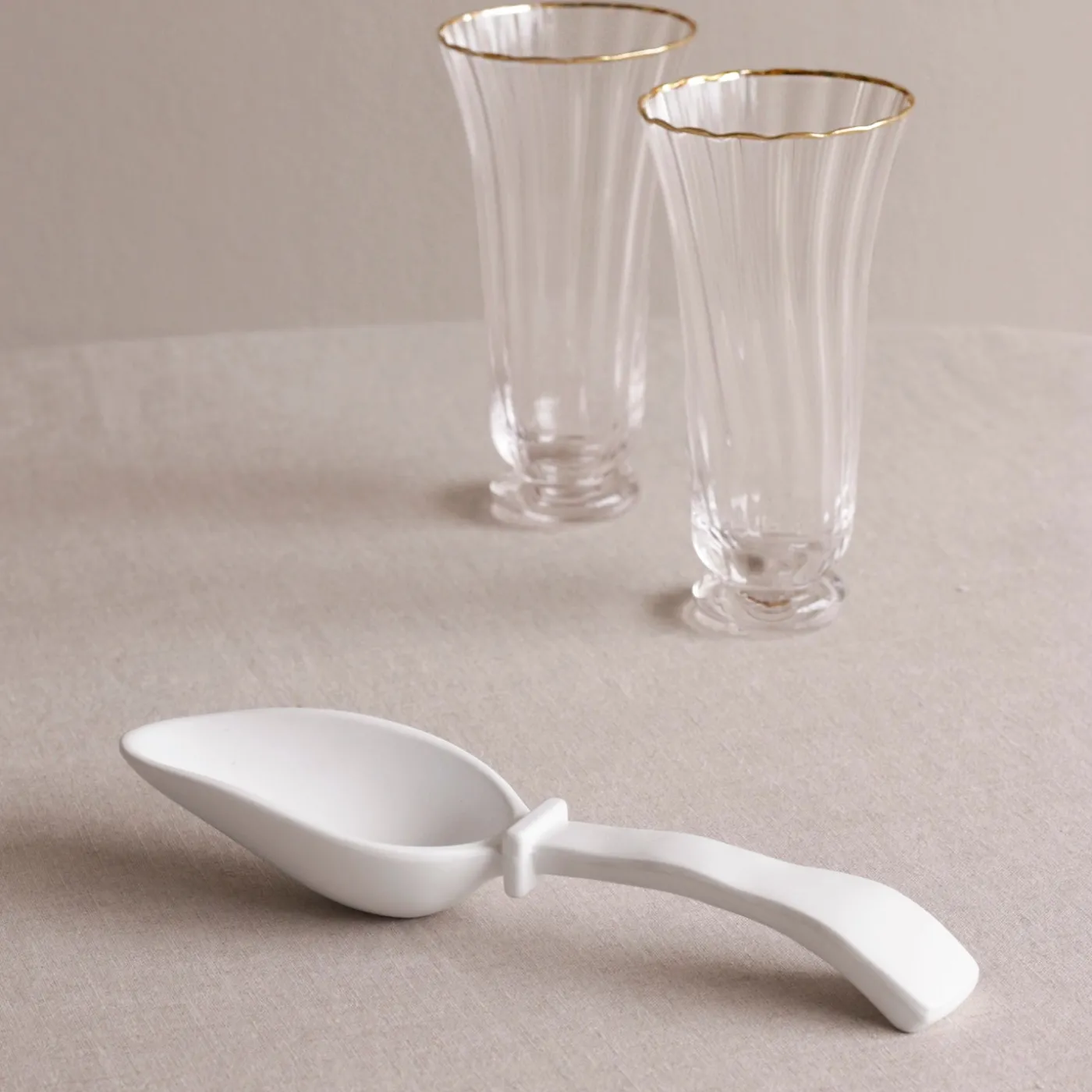 Clearance VIDA Havana Ice Scoop White View All Vida|VIDA Havana