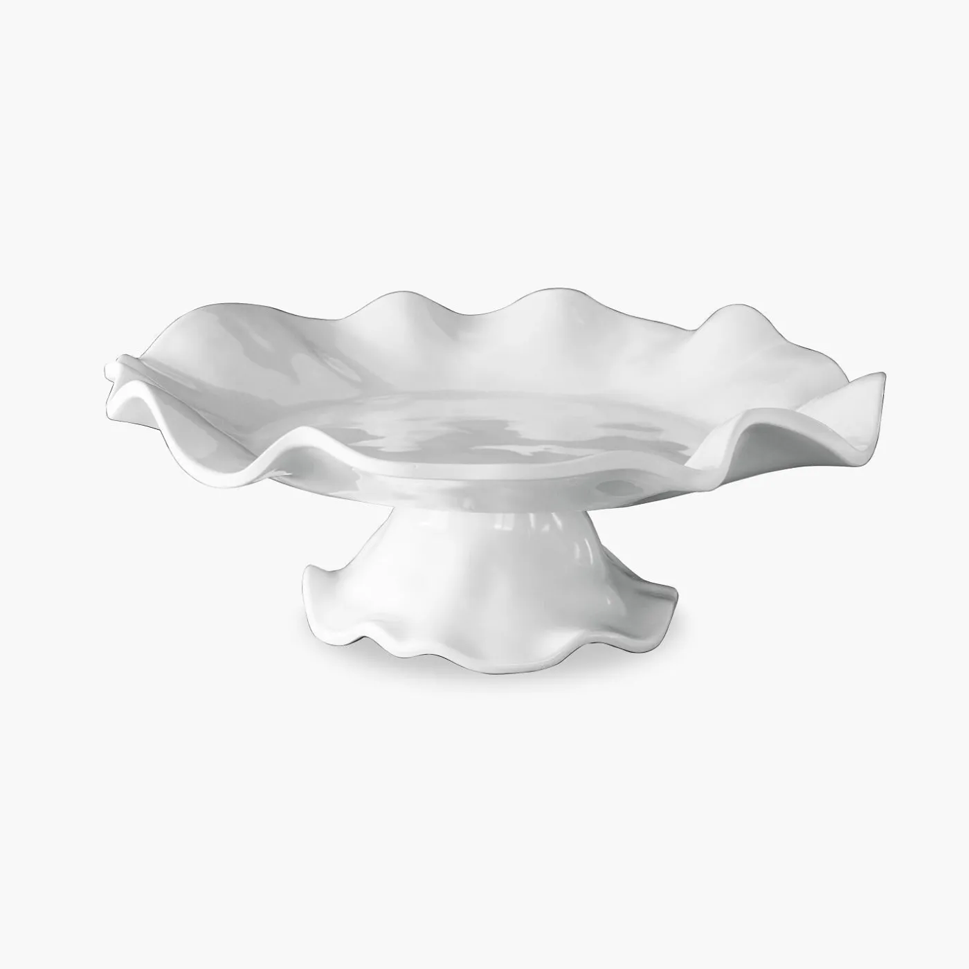 New VIDA Havana Pedestal Cake Plate White View All Vida|VIDA Havana