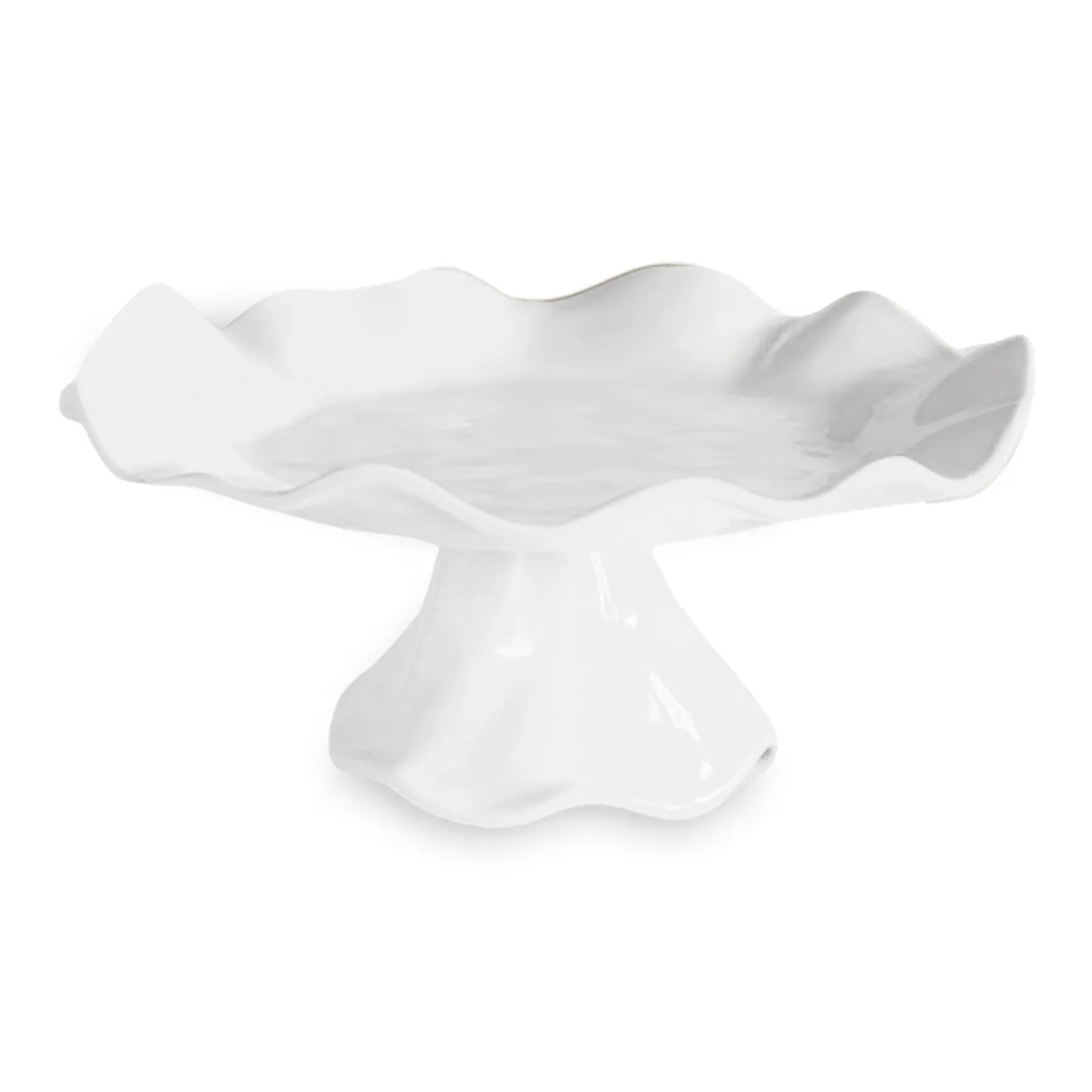 Online VIDA Havana Small Pedestal Cake Plate (White) View All Vida|Gifts Under $99