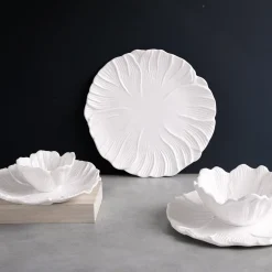 VIDA Lettuce Cereal Bowl Set of 4 (White) View All Vida|VIDA Lettuce