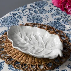 Best VIDA Lettuce Medium Leaf Platter (White) View All Vida|VIDA Lettuce