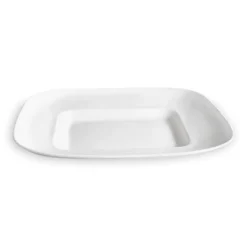 Best VIDA Nube Extra Large Rectangle Centerpiece (White) View All Vida|Centerpiece