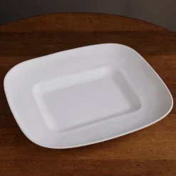 Best VIDA Nube Extra Large Rectangle Centerpiece (White) View All Vida|Centerpiece