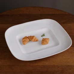 Best VIDA Nube Extra Large Rectangle Centerpiece (White) View All Vida|Centerpiece