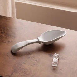 Online VIDA Nube Ice Scoop (White) View All Vida|Ice Buckets + Scoops