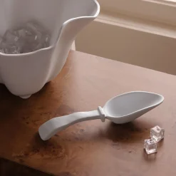 Online VIDA Nube Ice Scoop (White) View All Vida|Ice Buckets + Scoops