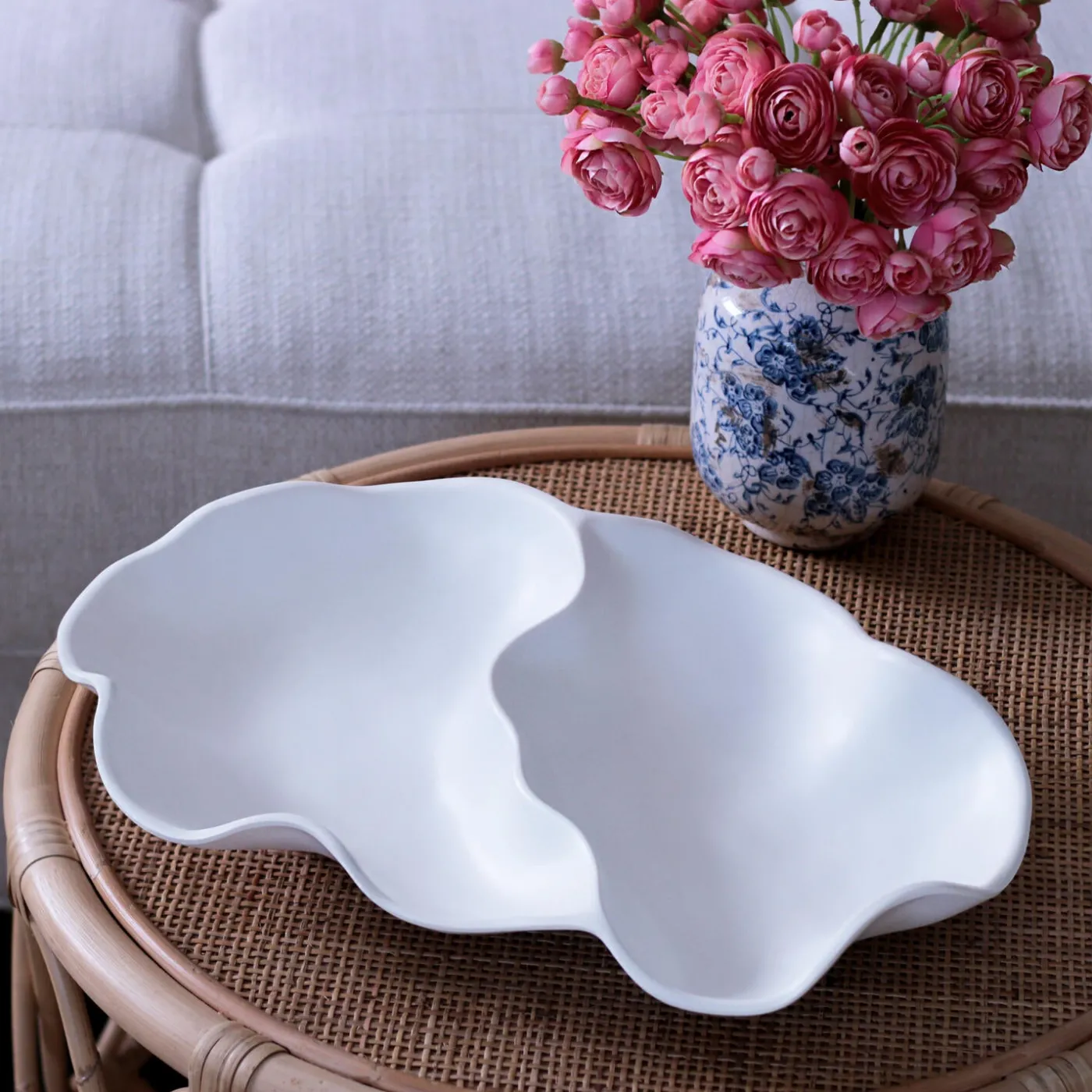 Sale VIDA Nube Large Double Dip (White) View All Vida|VIDA Nube