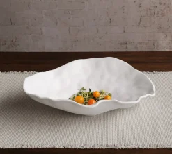 VIDA Nube Large Oval Bowl (White) View All Vida|VIDA Nube
