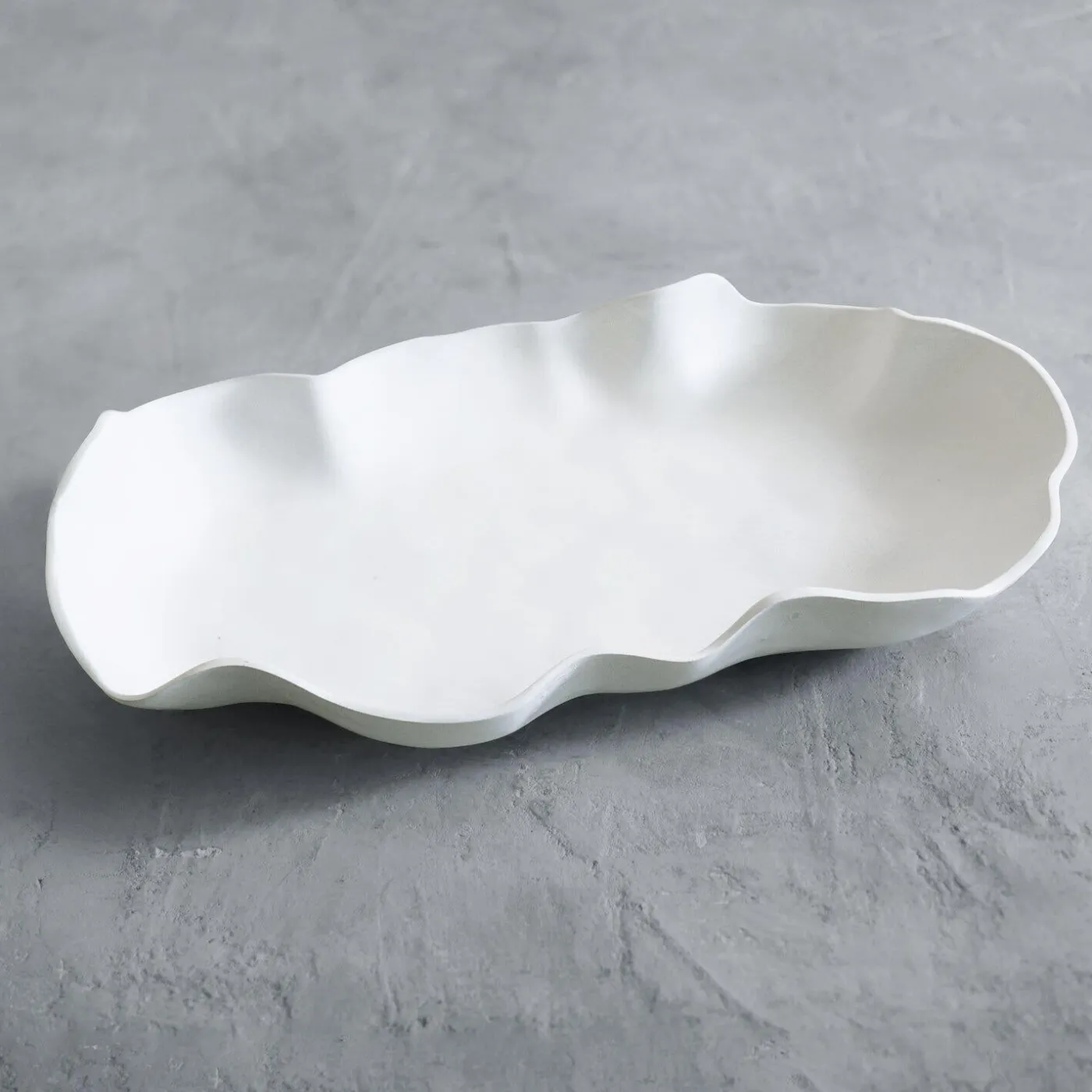 Clearance VIDA Nube Large Platter (White) View All Vida|VIDA Nube