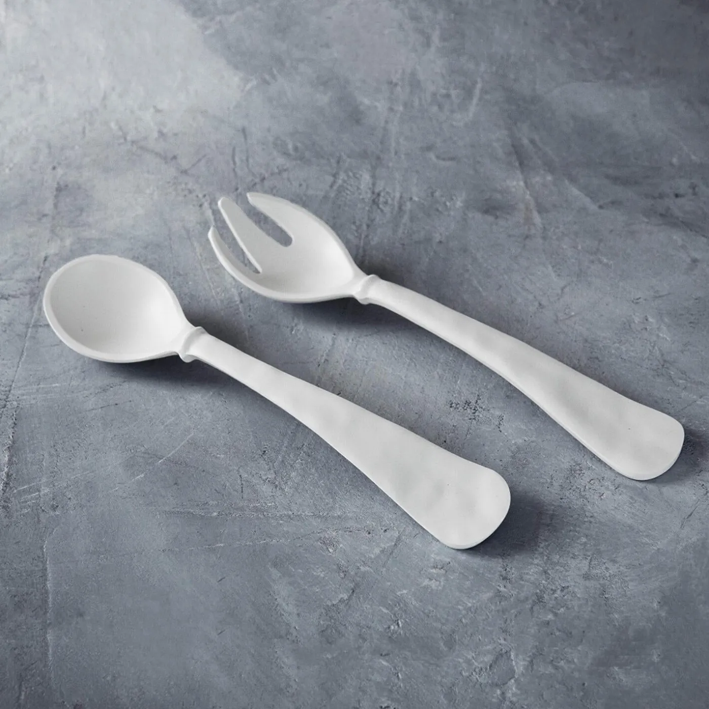 New VIDA Nube Large Salad Servers (White) View All Vida|VIDA Nube