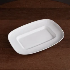 Hot VIDA Nube Medium Rectangle Platter (White) View All Vida|Platters