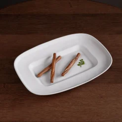 Hot VIDA Nube Medium Rectangle Platter (White) View All Vida|Platters