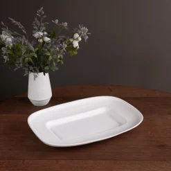 Hot VIDA Nube Medium Rectangle Platter (White) View All Vida|Platters