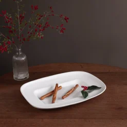 Hot VIDA Nube Medium Rectangle Platter (White) View All Vida|Platters
