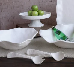 New VIDA Nube Round Pedestal Cake Plate (White) View All Vida|VIDA Nube