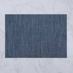 New VIDA Rectangular Woven Placemats Set of 4 (Navy) View All Vida|Placemats