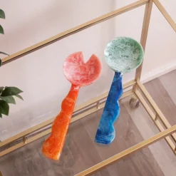 Outlet VIDA Resin Salad Servers (Orange and Blue) View All Vida|Salad Servers + Utensils