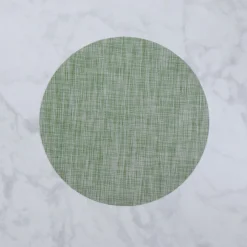 Outlet VIDA Round Woven Placemats Set of 4 (Green) View All Vida|Placemats