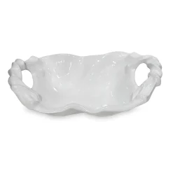 New VIDA Sasha Small Bowl with Handles White View All Vida|VIDA Sasha