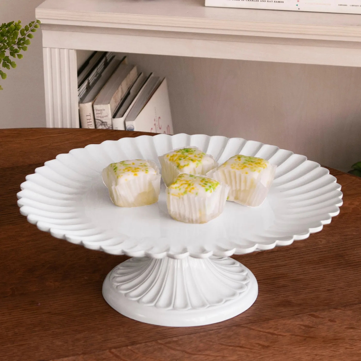 Sale VIDA Vienna Pedestal Cake Plate White View All Vida|VIDA Vienna