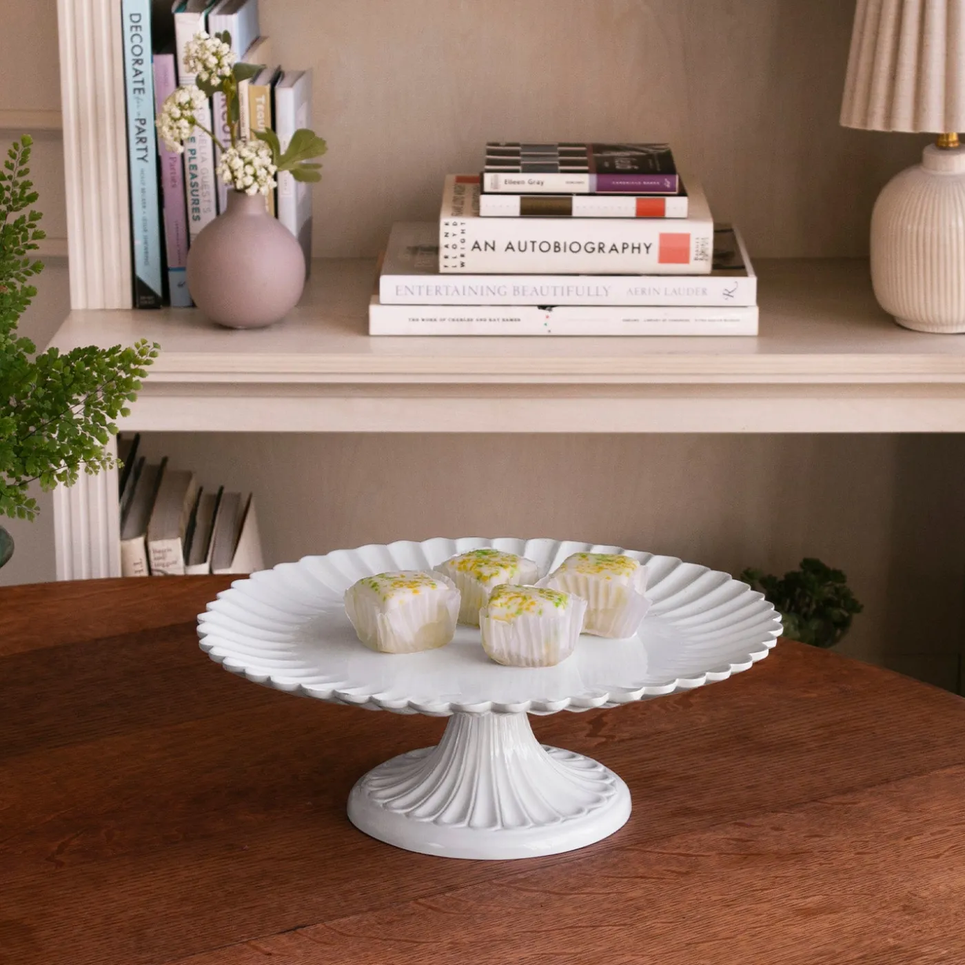 Sale VIDA Vienna Pedestal Cake Plate White View All Vida|VIDA Vienna