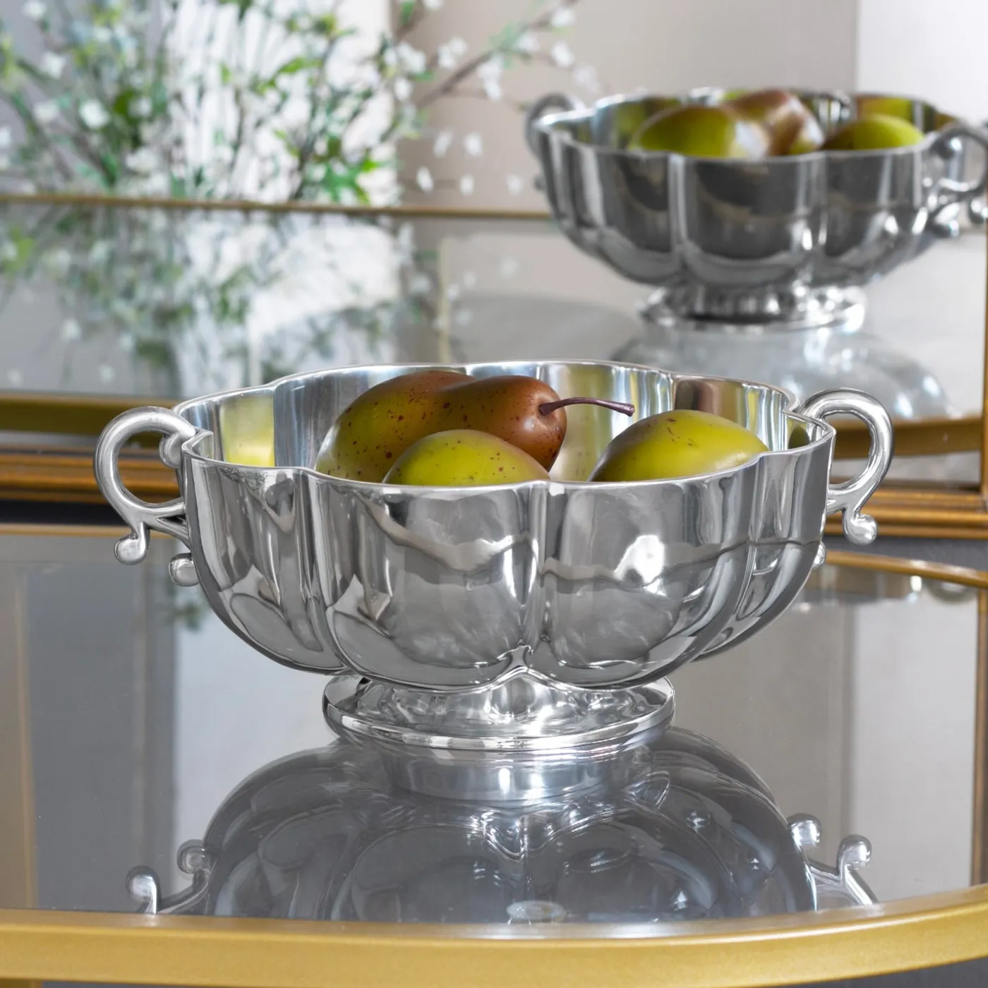 Hot VINTAGE Calabaza Medium Bowl with Handles A Touch Of Vintage|Bowls