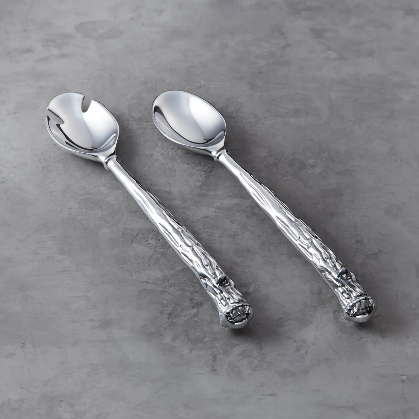 Best WESTERN Antler Large Salad Servers View All Western|WESTERN Antler