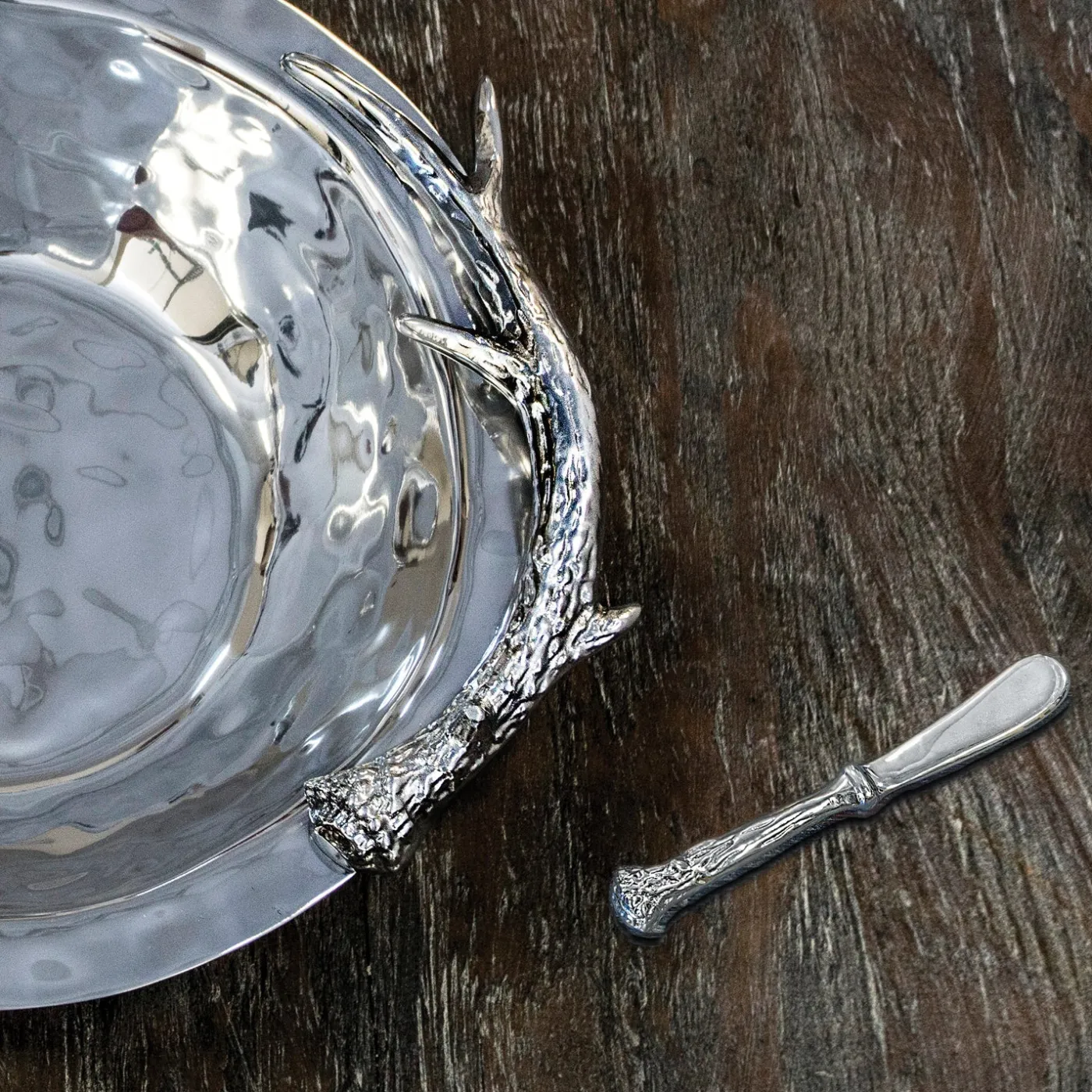 Best WESTERN Antler Large Salad Servers View All Western|WESTERN Antler